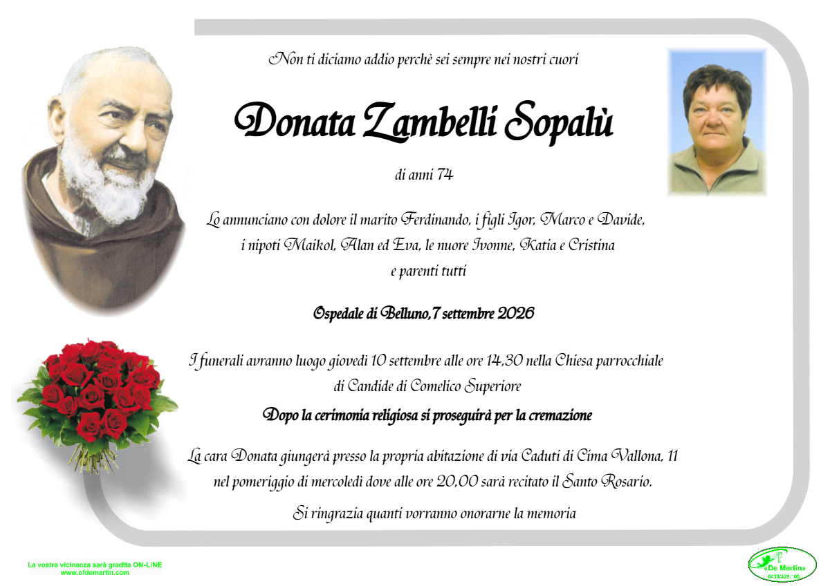 Donata Zambelli Sopalù